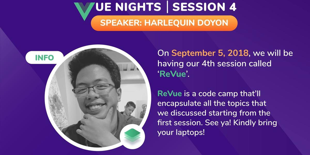 Vue Nights | Session 4: ReVue