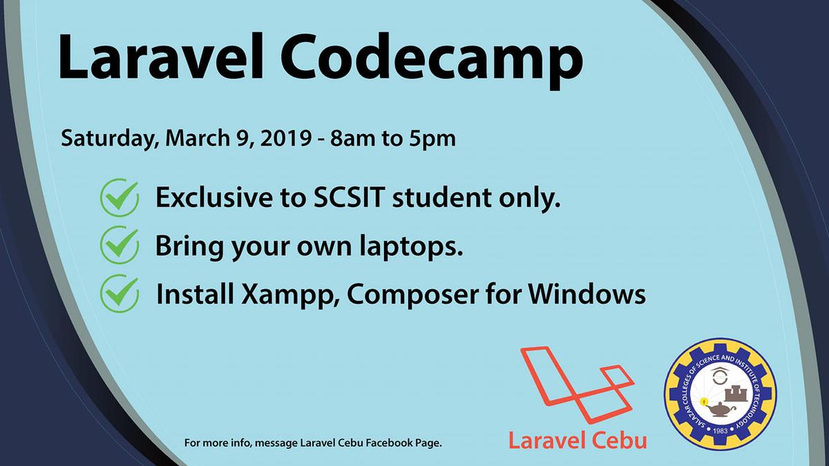 Laravel Codecamp SCSIT