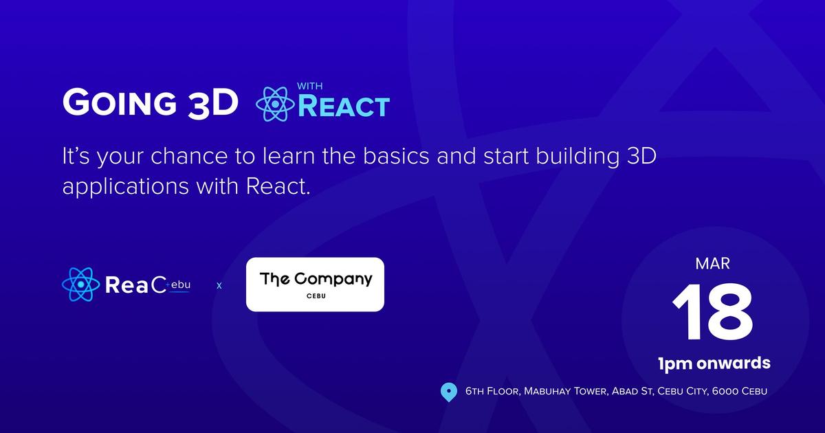 Going 3D with React