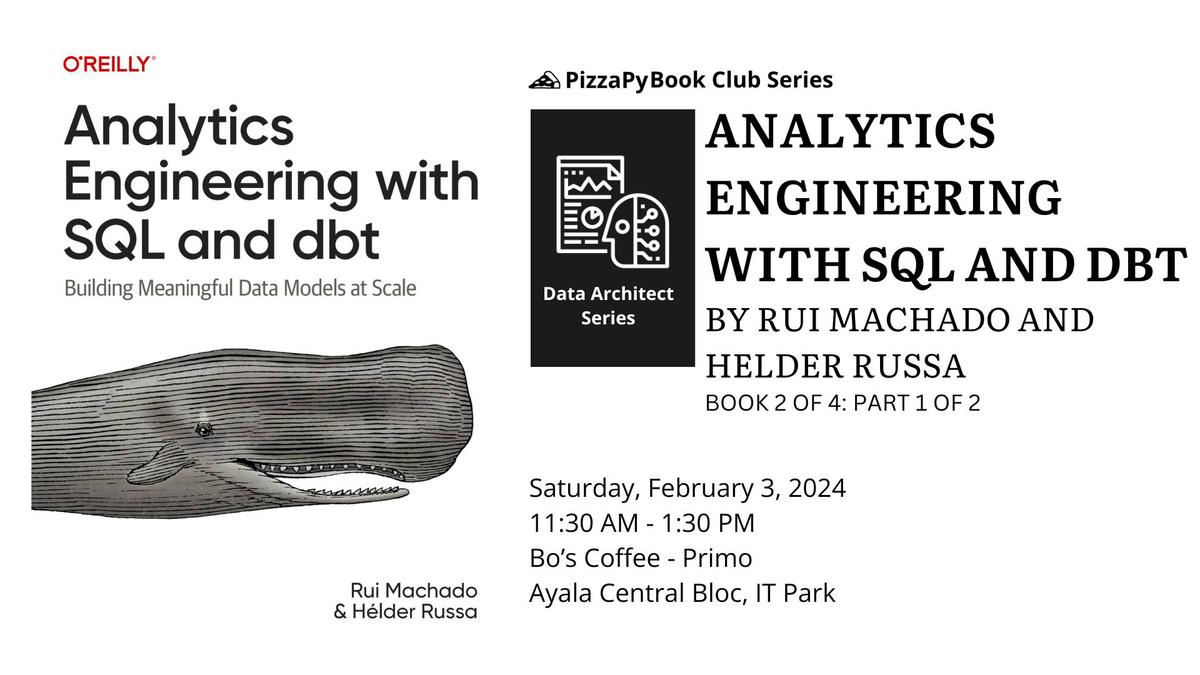 PizzaPy Book Club Meetup - Data Architect Series (Book 2 - Part 1)