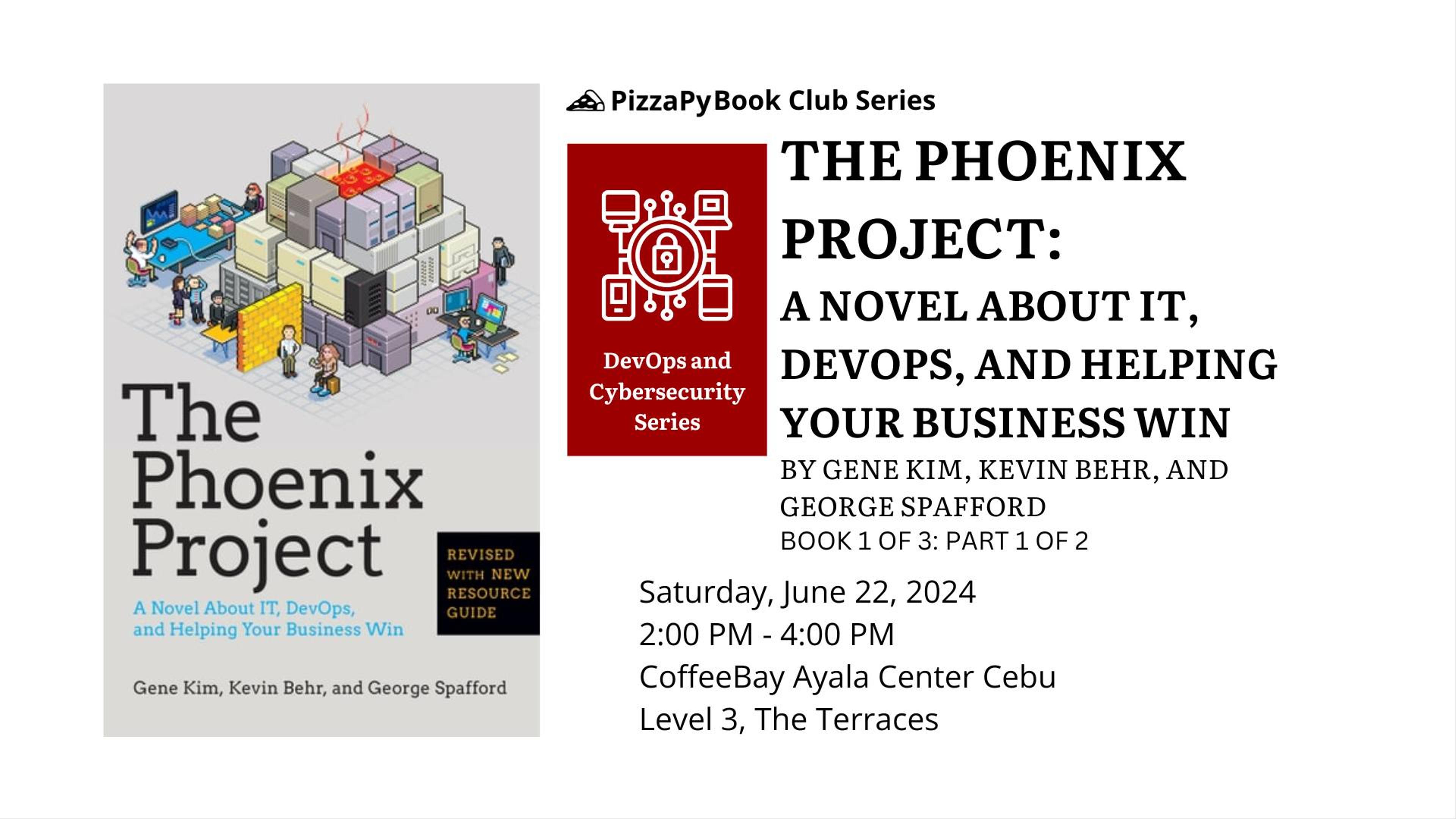 PizzaPy Book Club Meetup - DevOps and Cybersecurity Series (Book 1 - Part 1)