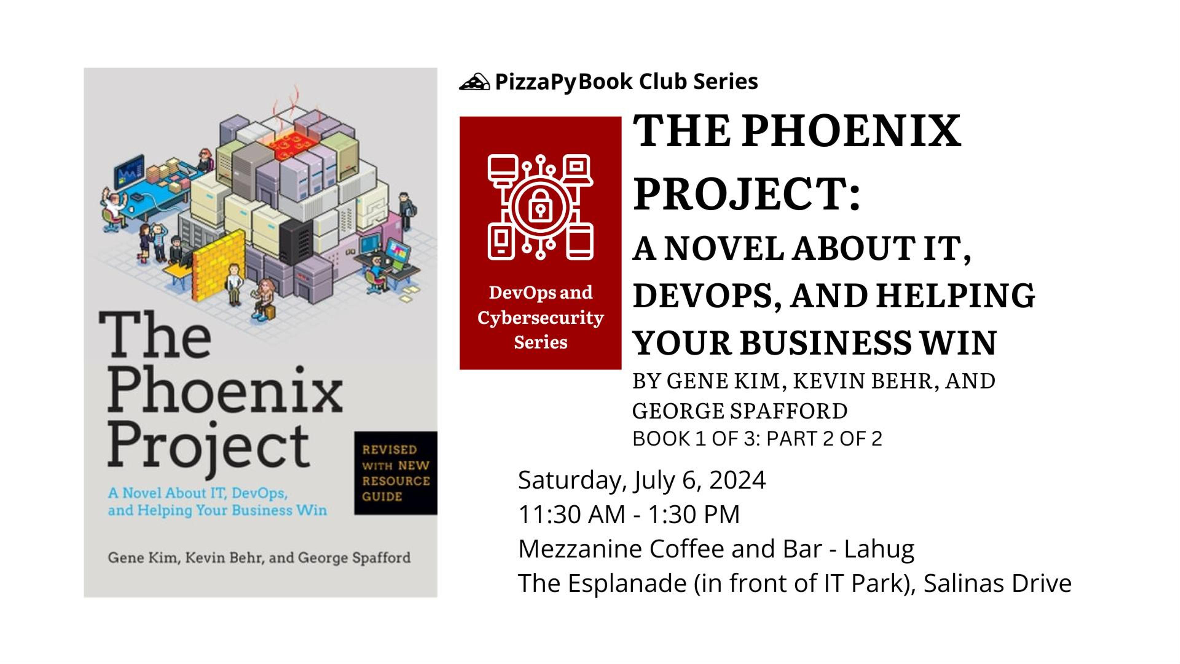 PizzaPy Book Club Meetup - DevOps and Cybersecurity Series (Book 1 - Part 2)