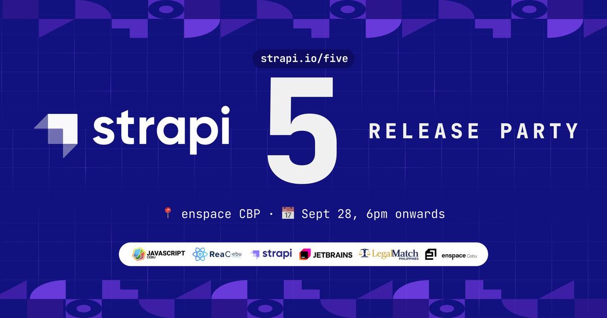 Strapi 5 Release Party