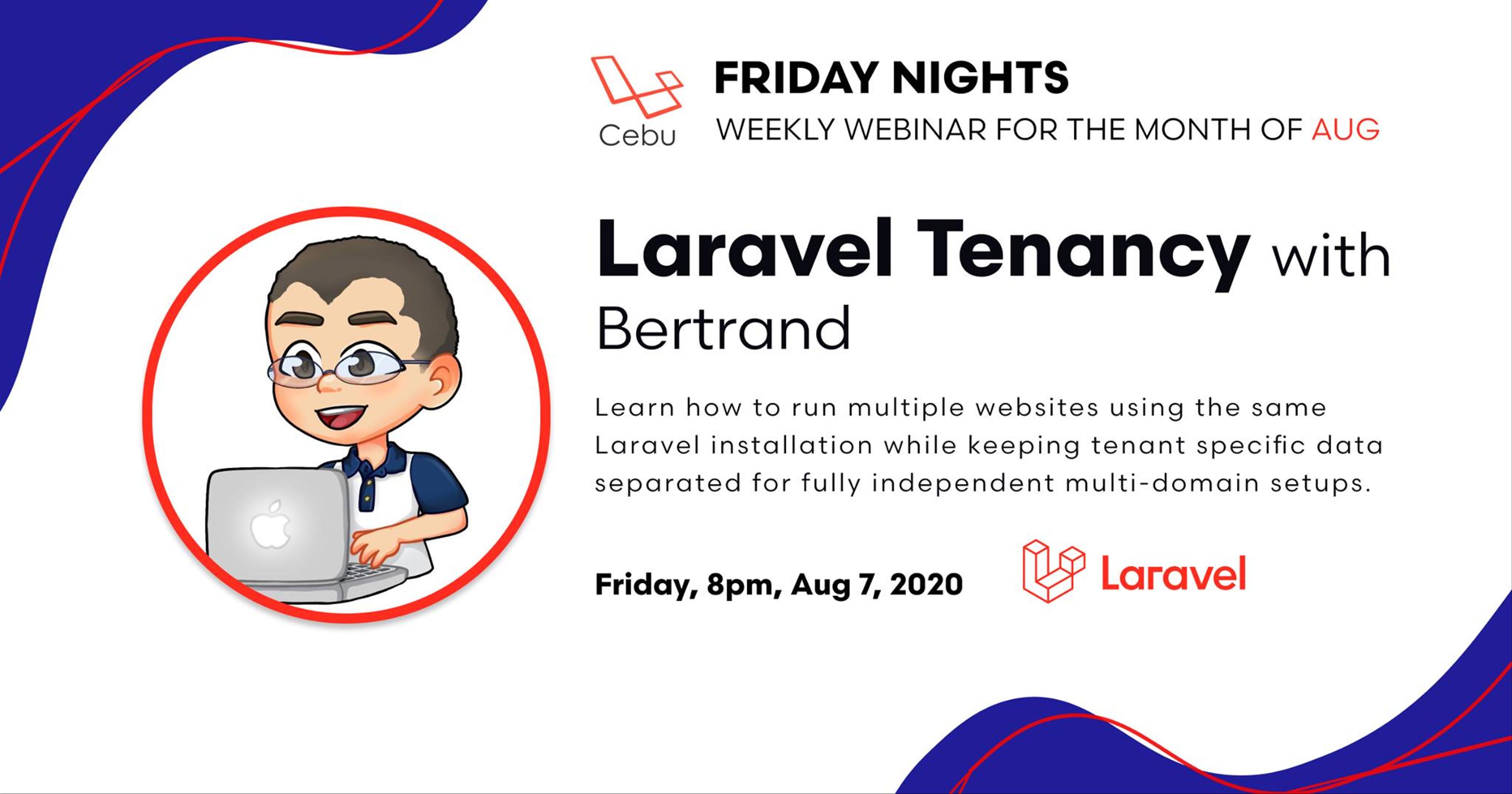 Laravel Cebu Friday Nights: Laravel Tenancy with Bertrand