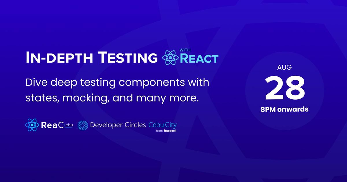 In-Depth Testing with React