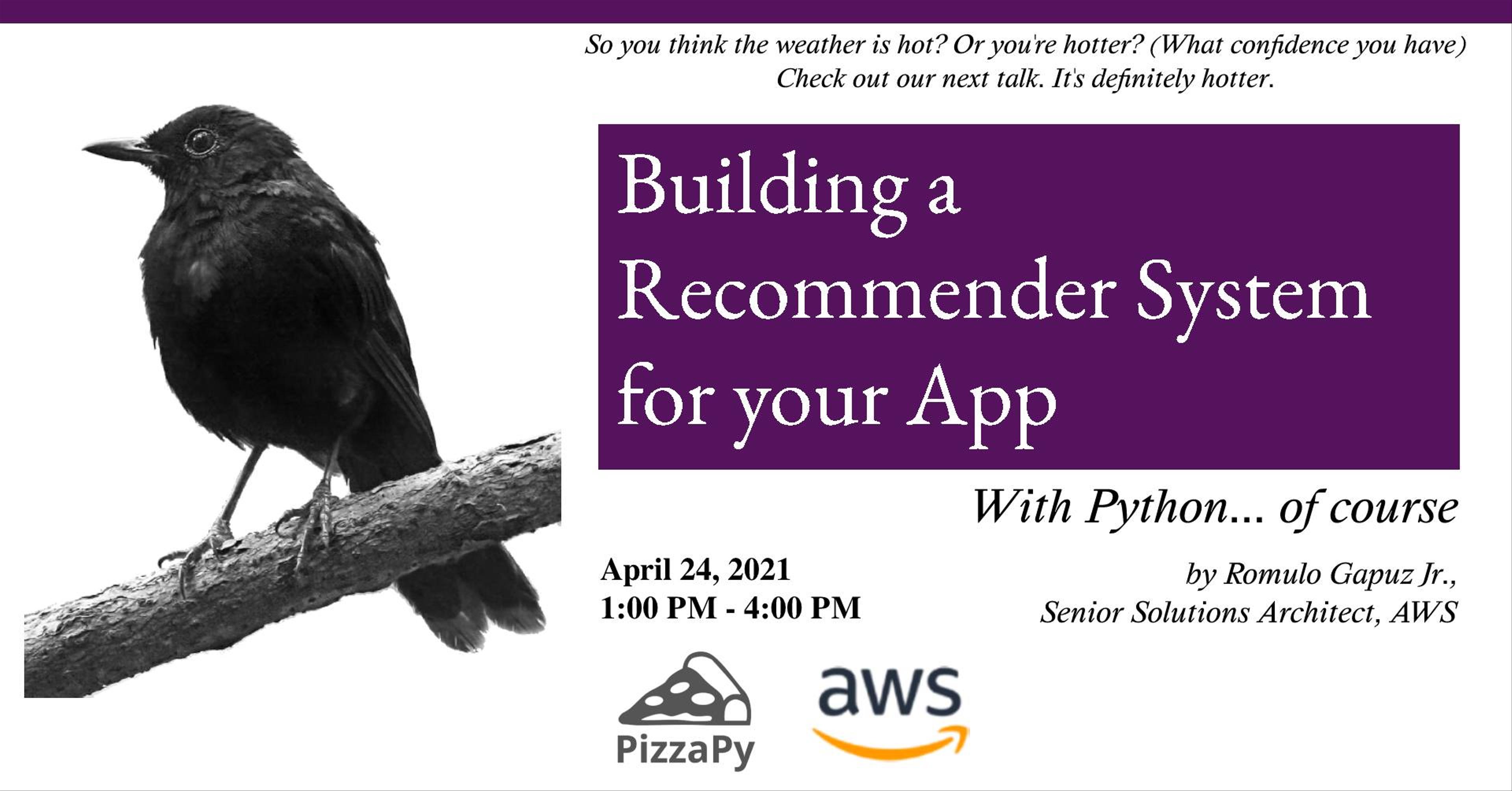 Building a Recommender System for your App