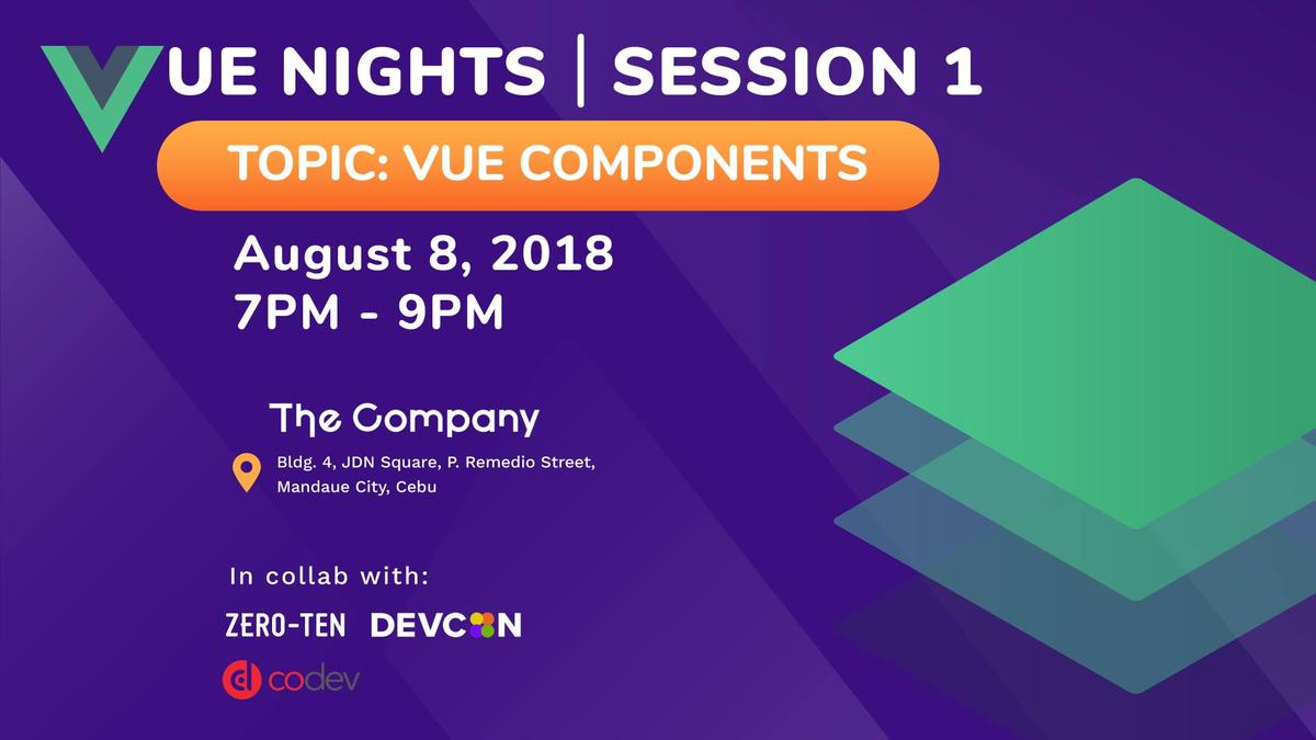 Vue Nights | Session 1: Vue Component Design