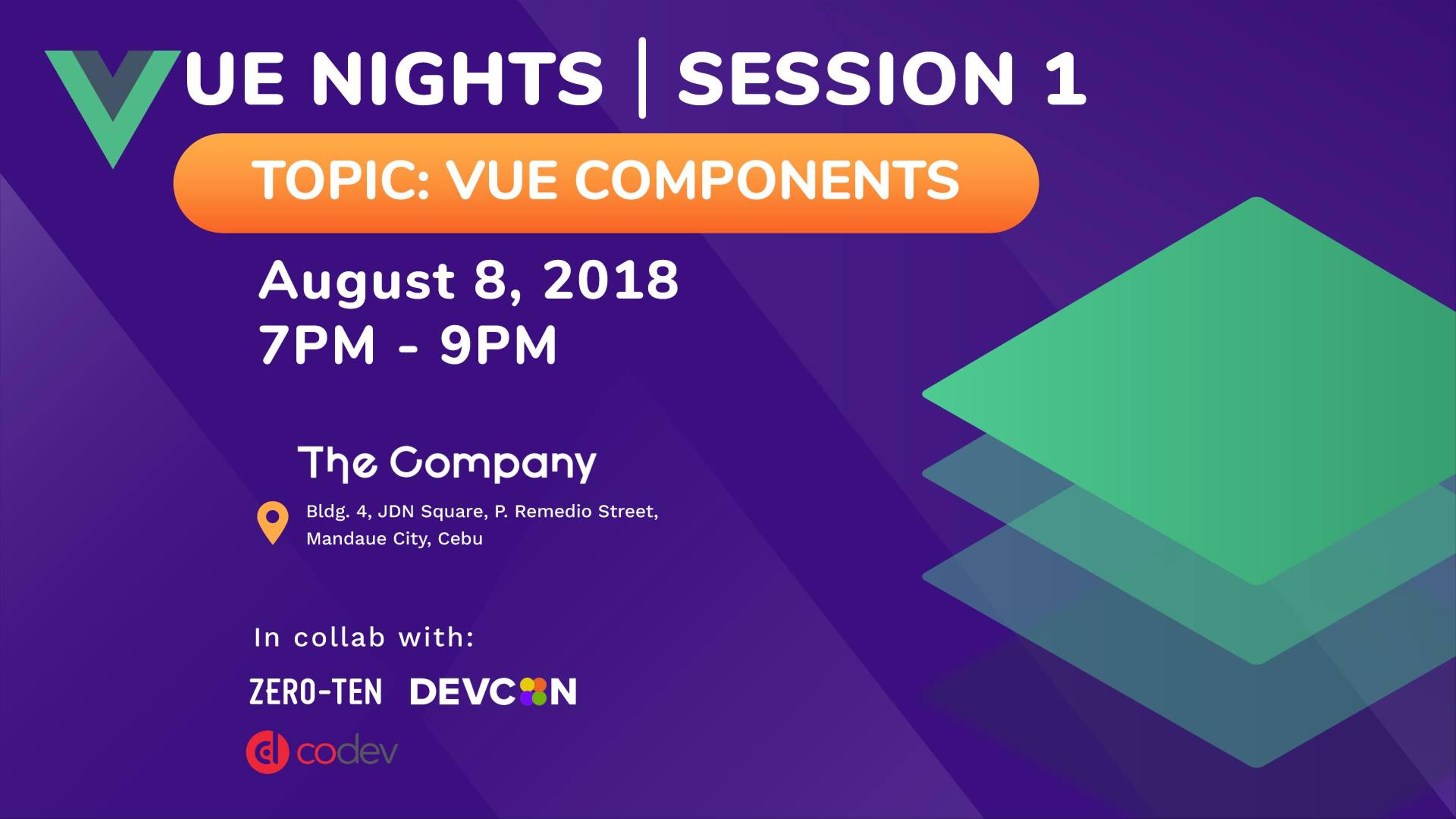 Vue Nights | Session 1: Vue Component Design