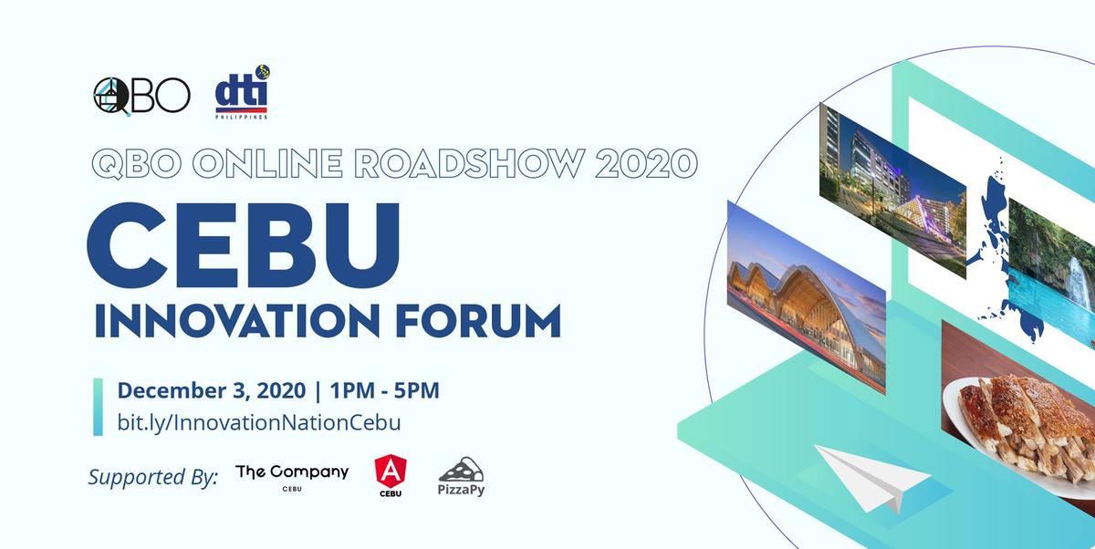 Cebu Innovation Forum | QBO Online Roadshow 2020