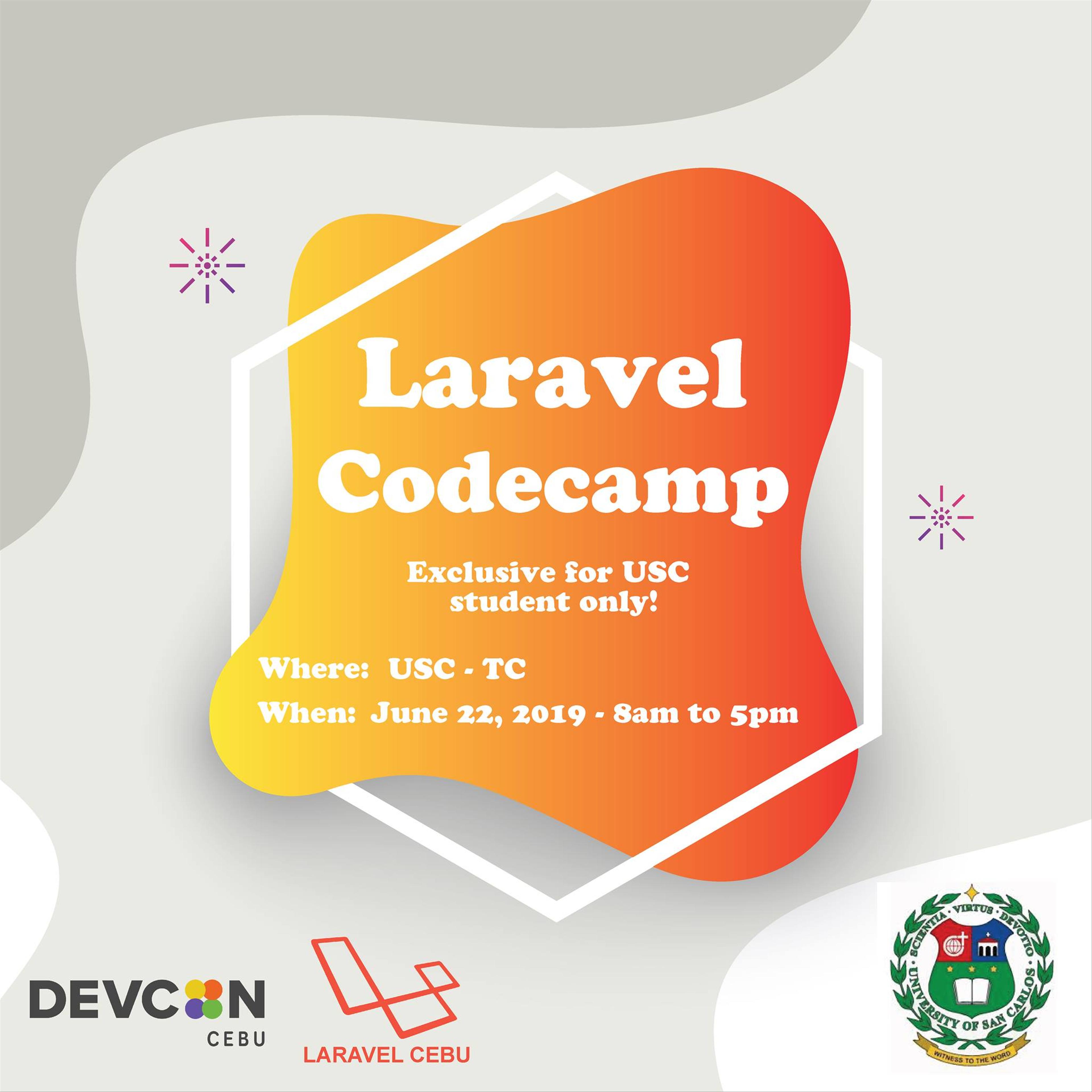 Laravel Codecamp Exclusive for USC Students