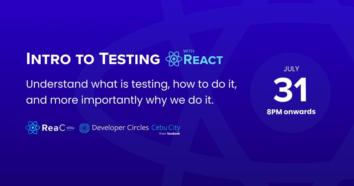 Intro to Testing with React