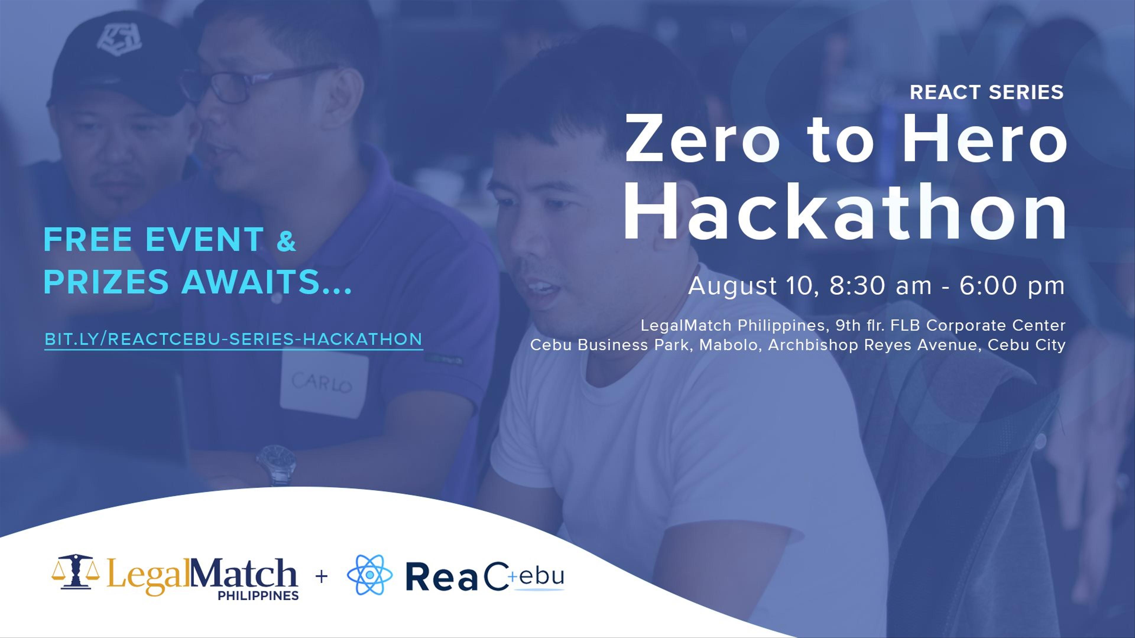 React Series: Zero to Hero - Hackathon