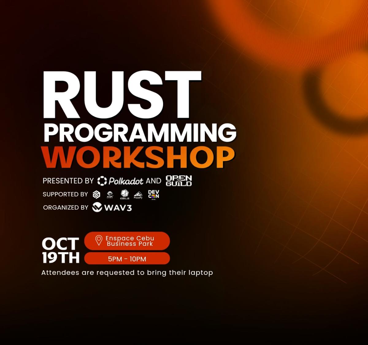 Rust Programming Workshop by Polkadot